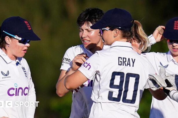 Australia A v England A: Issy Wong takes 4-57 on day one in Sydney