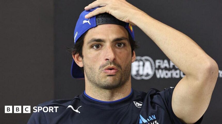 Formula 1: Carlos Sainz risks further fine for swearing in news conference