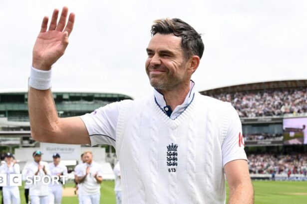 James Anderson: England’s all-time leading Test wicket-taker to get knighthood