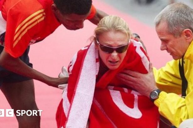 Paula Radcliffe beaten by Haile Gebrselassie in half marathon